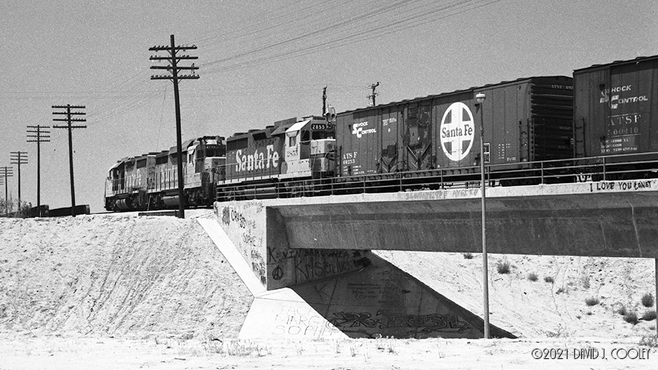 Santa Fe northbound freight