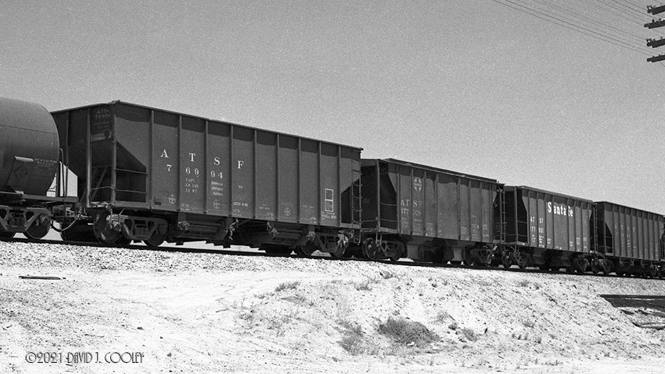 ATSF 76994 2-bay hopper