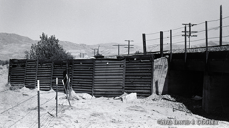 Boxcar door fence