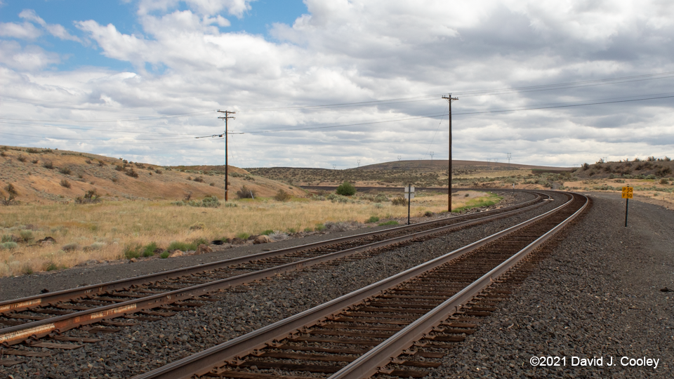 Adrian, WA, looking east