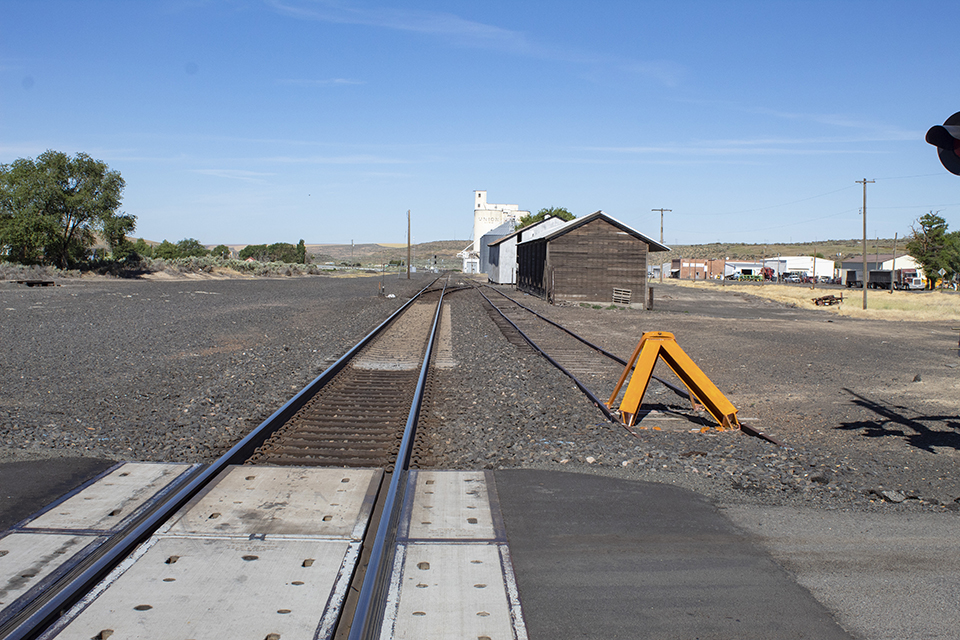 Lind, WA, looking west