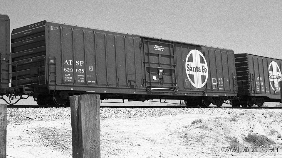 ATSF 623078 boxcar